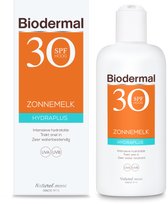 Bol.com Biodermal Zonnebrand - Hydraplus - Zonnemelk - SPF 30 - 200ml aanbieding