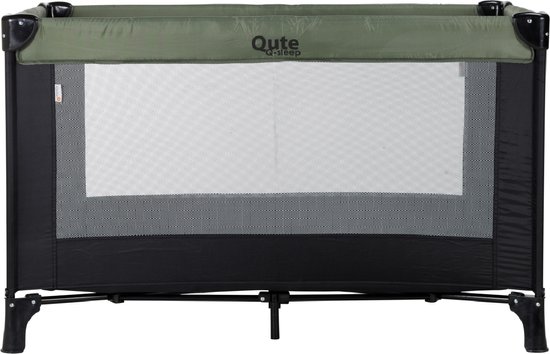 Qute Campingbed Q-sleep Olijfgroen/zwart