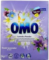 Bol.com Omo Lavendel Waspoeder - 100 wasbeurten - 5kg - Wasmiddel aanbieding