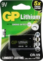 Bol.com GP 9V Lithium Batterij - 1 stuk aanbieding