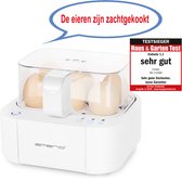Bol.com Emerio EB-115560 – Smart Eierkoker Nederlandstalig - Capaciteit Voor 6 Eieren - Opbergruimte Voor Maatbeker - BPA Vrij M... aanbieding