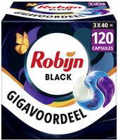 Bol.com Robijn Classics Black Velvet 3-in-1 Wascapsules - 3 x 40 wasbeurten - Voordeelverpakking aanbieding