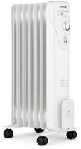 Bol.com Elektrische radiatoroliebad 1500W Oceanic - 3 Powers - 7 Elements - White - Mobile aanbieding