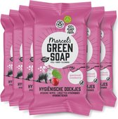 Bol.com Marcel's Green Soap Schoonmaakdoekjes - Patchouli & Cranberry - 6 x 60 stuks aanbieding