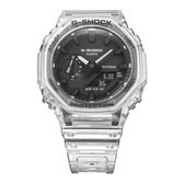 Bol.com Casio GA-2100SKE-7AER G-Shock horloge transparant zwarte wijzerplaat aanbieding