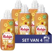 Bol.com Robijn Classics Passiebloem & Bergamot Wasverzachter - 4 x 33 wasbeurten - Voordeelverpakking aanbieding