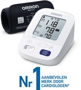 Bol.com OMRON X3 Comfort Bloeddrukmeter Bovenarm - Aanbevolen door Hartstichting - Blood Pressure Monitor met Hartslagmeter – On... aanbieding