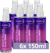 Bol.com Andrélon Pink Beachy Texture Sea Salt Spray - 6 x 150 ml - Voordeelverpakking aanbieding