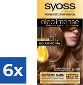Bol.com SYOSS Oleo Intense 6-80 Caramel Blond Haarverf - 1 stuk - Voordeelverpakking 6 stuks aanbieding