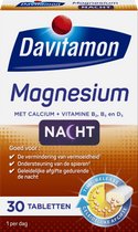 Bol.com Davitamon Magnesium Tabletten - Goede Nachtrust - 30 stuks - Voedingssupplement aanbieding
