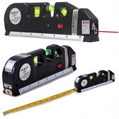 Bol.com Hama Tools Laserwaterpas - Kruislijnlaser - Rolmaat 2.5m - Liniaal - Incl. Batterij aanbieding