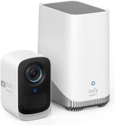 Bol.com eufy Security S300 (eufyCam 3C) 4K HQ camera + HomeBase S380 - Bundelvoordeel aanbieding