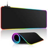 Bol.com Gaming Muismat XXL - RGB LED Verlichting - Anti-Slip aanbieding