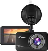 Bol.com Qumax Dashcam voor auto – Full HD – Parkeerstand met ingebouwde G-sensor – IPS-display - 170° Wijdhoeklens - Nachtvisie aanbieding