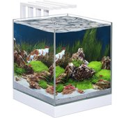 Bol.com Ciano Nexus Pure 25 Aquarium - 29x29x29 - 22L - Wit aanbieding