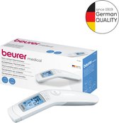 Bol.com Beurer FT 95 Infraroodthermometer - Smartthermometer - Contactloos - LED temperatuur alarm - 60 geheugenplaatsen - Gesch... aanbieding