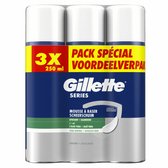 Bol.com Gillette Series Gevoelige Huid - Scheerschuim - 250 ml - 3 stuks aanbieding