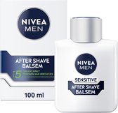 Bol.com NIVEA MEN Sensitive Aftershave Balsem - Aftershave Balm - Alcoholvrij - 100ml aanbieding