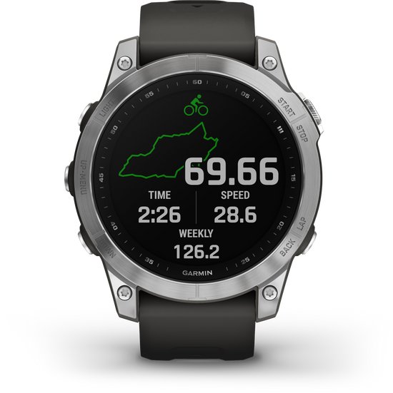 Garmin fenix 7 Multisport Smartwatch - Geavanceerde GPS Tracker - Multisport...