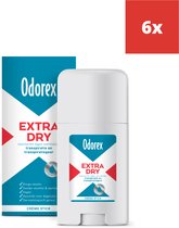 Bol.com Odorex Extra Dry Anti-Transpirant Creme Stick - 6 x 40ml - Voordeelverpakking aanbieding