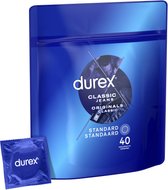 Bol.com Durex Condooms Classic Natural - 40 stuks - Voordeelverpakking aanbieding