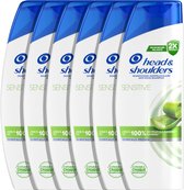 Bol.com Head & Shoulders Sensitive - Anti-Roos Shampoo - Dagelijks Gebruik Schoon Gevoel - Voordeelverpakking 6 x 300 ml aanbieding