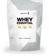 Bol.com Body & Fit Whey Essential - Eiwitpoeder Zonder Smaak - Proteine Poeder - Whey Protein - 100 shakes (2500 gram) aanbieding