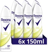 Bol.com Rexona Women Stress Control Anti-transpirant Spray - 6 x 150 ml - Voordeelverpakking aanbieding