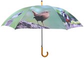 Bol.com Esschert-Design-Paraplu-Birds-120-cm-TP178 aanbieding
