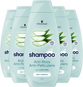 Bol.com Schwarzkopf Anti-roos Shampoo 5x 400ml - Grootverpakking aanbieding