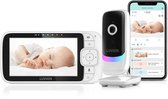 Bol.com LUVION® Essential Connect - Babyfoon met Camera én App - Uitbreidbaar tot 4 Baby Camera's - Premium HD Wifi Baby Monitor aanbieding