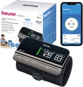 Bol.com Beurer BM 81 Smart Bloeddrukmeter bovenarm - Geïntegreerde EasyLock manchet 24-40 cm - Risico-indicator - Inflation Tech... aanbieding