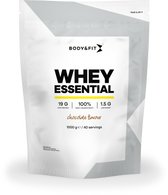 Bol.com Body & Fit Whey Essential - Eiwitshake Chocolade - Proteine Poeder - Whey Protein - 40 shakes (1000 gram) aanbieding