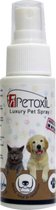 Petoxil Pet Spray with Colloidal Silver est spécialement conçu pour être utilisé sur toutes les espèces animales (domestiques). Révolutionnaire en matière d'hygiène