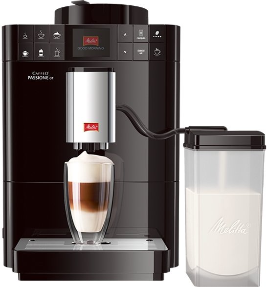 Melitta Caffeo Passione One Touch F531-102 - Espressomachine - Zwart