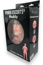 Power Escorts Maddy Mega Grote Opblaas Pop Met 3D Gezicht 3D Tieten 3D Pussy en 3D Anal - Sex Pop