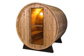 Baril Sauna Rustique 4 Pi. - Fonteyn