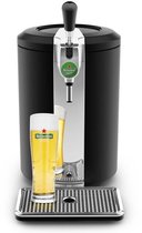 Krups Beertender Thuistap - Biertapmachine voor 5L-Vaten van Heineken-Groep merken - Compact Zwart Model VB450E10