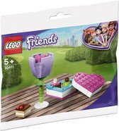 LEGO Friends 30411 Boîte à bonbons et fleur (sac en polyéthylène)